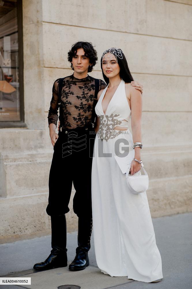 PFW - Zuhair Murad Street Style