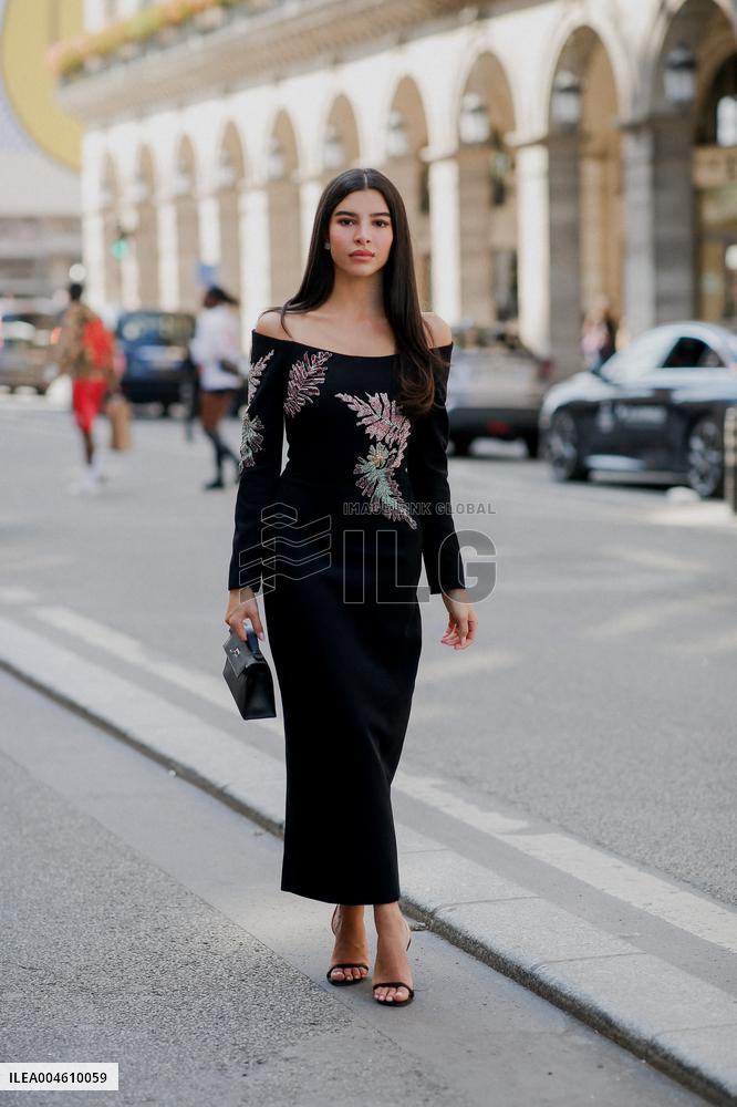 PFW - Zuhair Murad Street Style