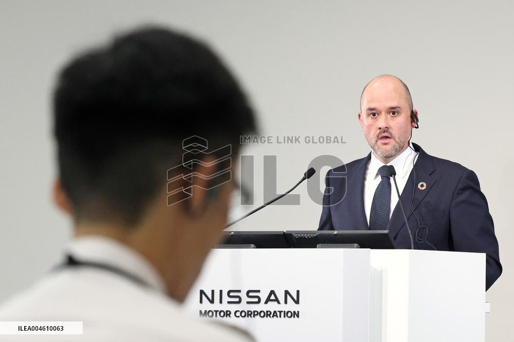 Press conference on the closure of Nissan Motor's Oppama Plant
