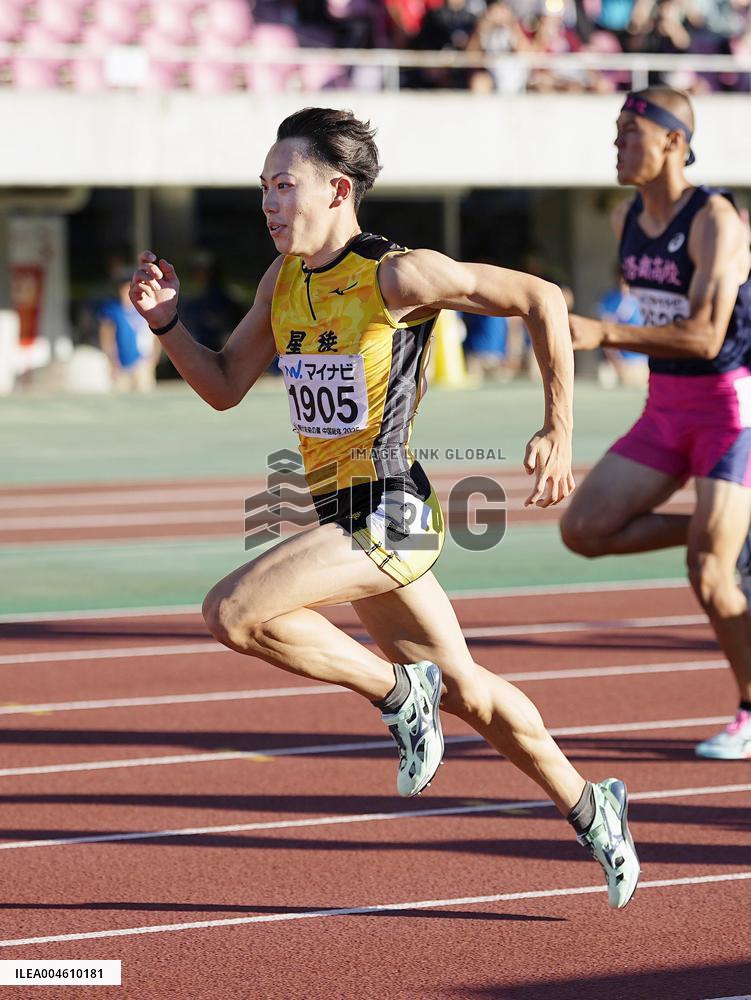 Athletics: Shimizu sets U-18 world record
