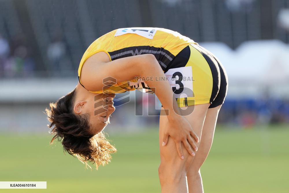 Athletics: Shimizu sets U-18 world record