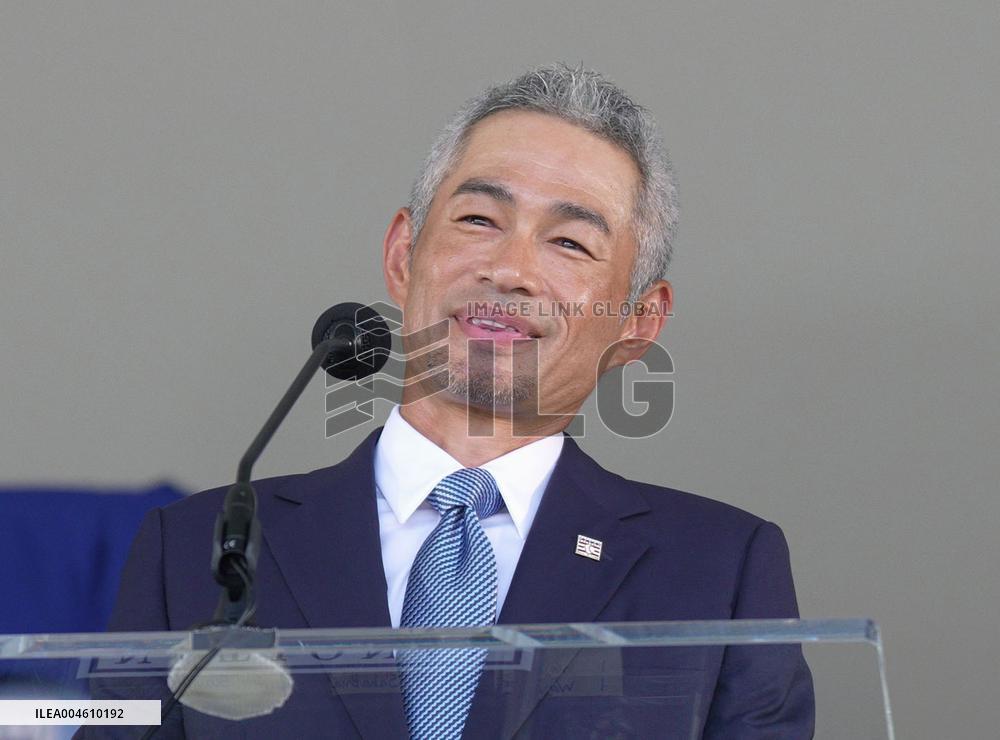 Baseball: Hall of Famer Ichiro Suzuki