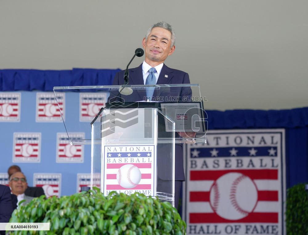 Baseball: Hall of Famer Ichiro Suzuki