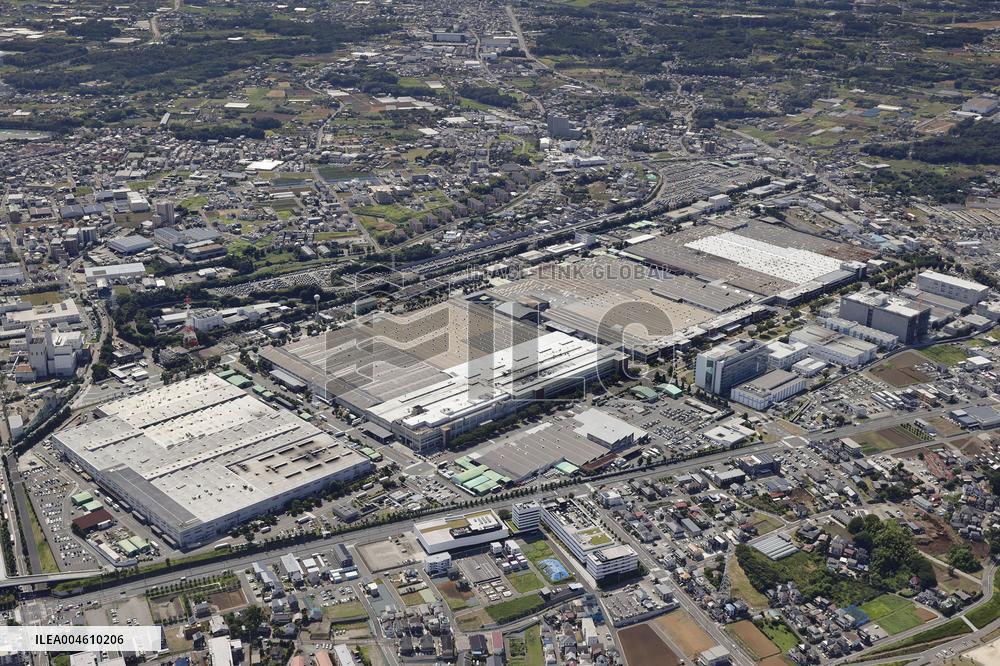 Isuzu Motors factory near Tokyo