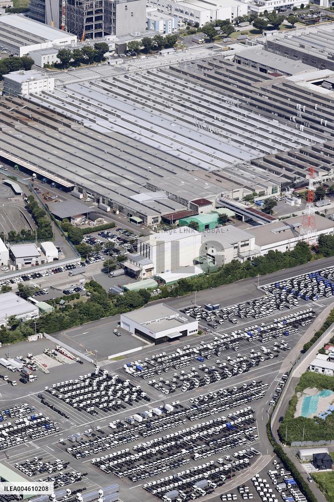 Isuzu Motors factory near Tokyo