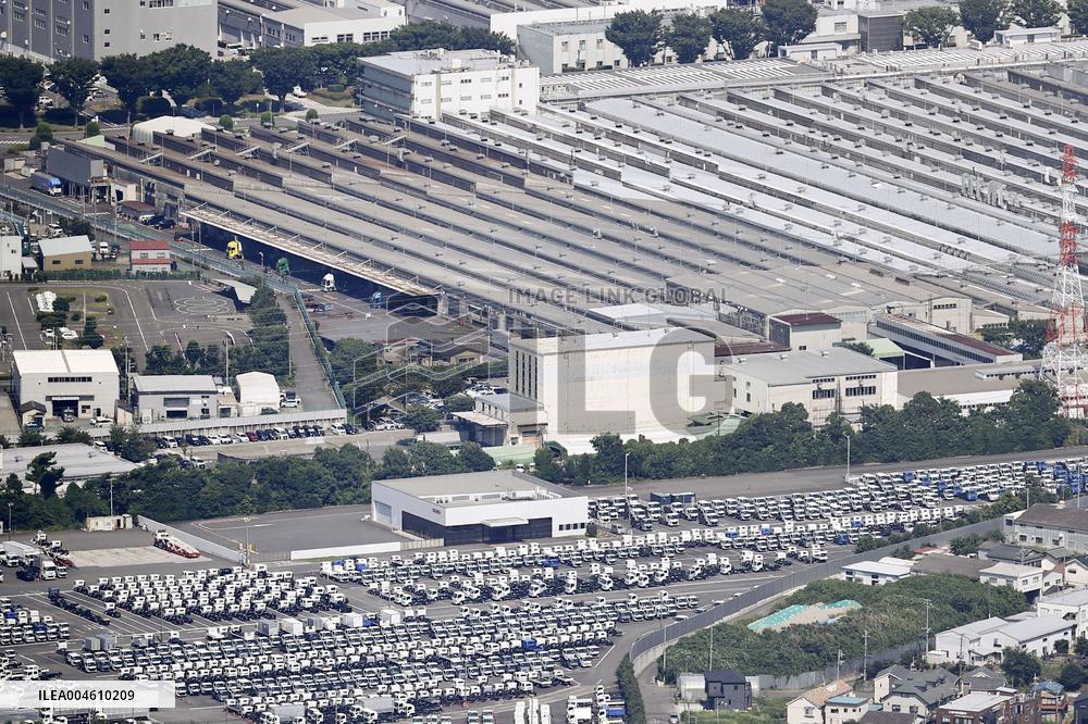 Isuzu Motors factory near Tokyo