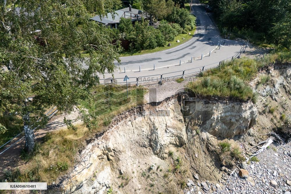 Coastal erosion