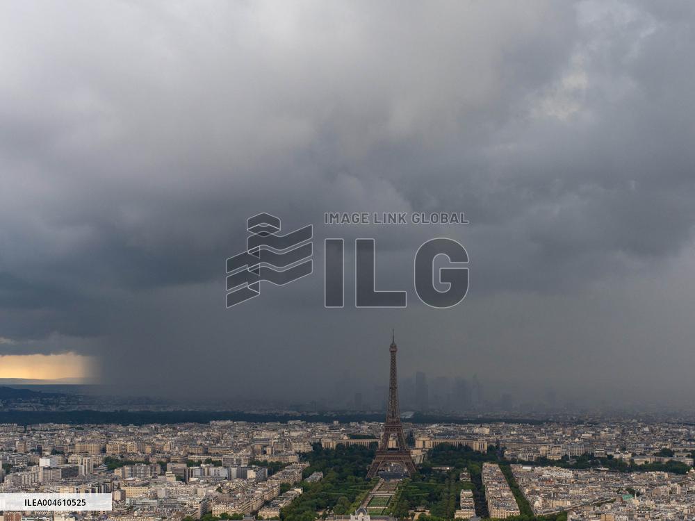 Stormy Weather in Summer  - Paris
