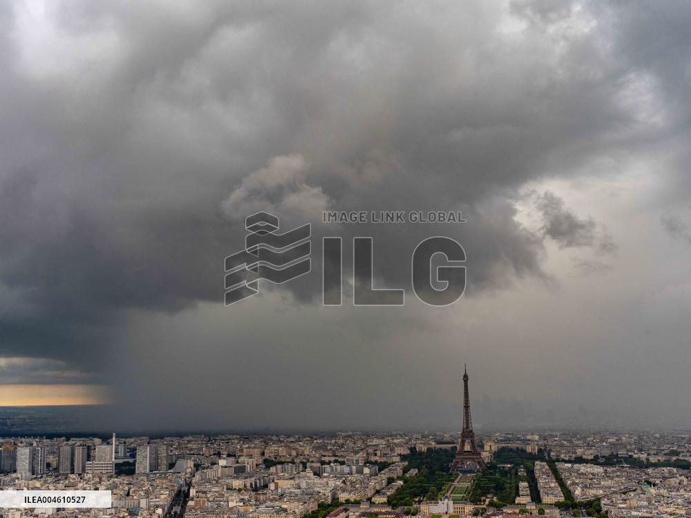 Stormy Weather in Summer  - Paris
