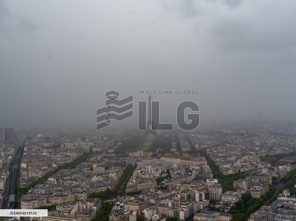 Stormy Weather in Summer  - Paris