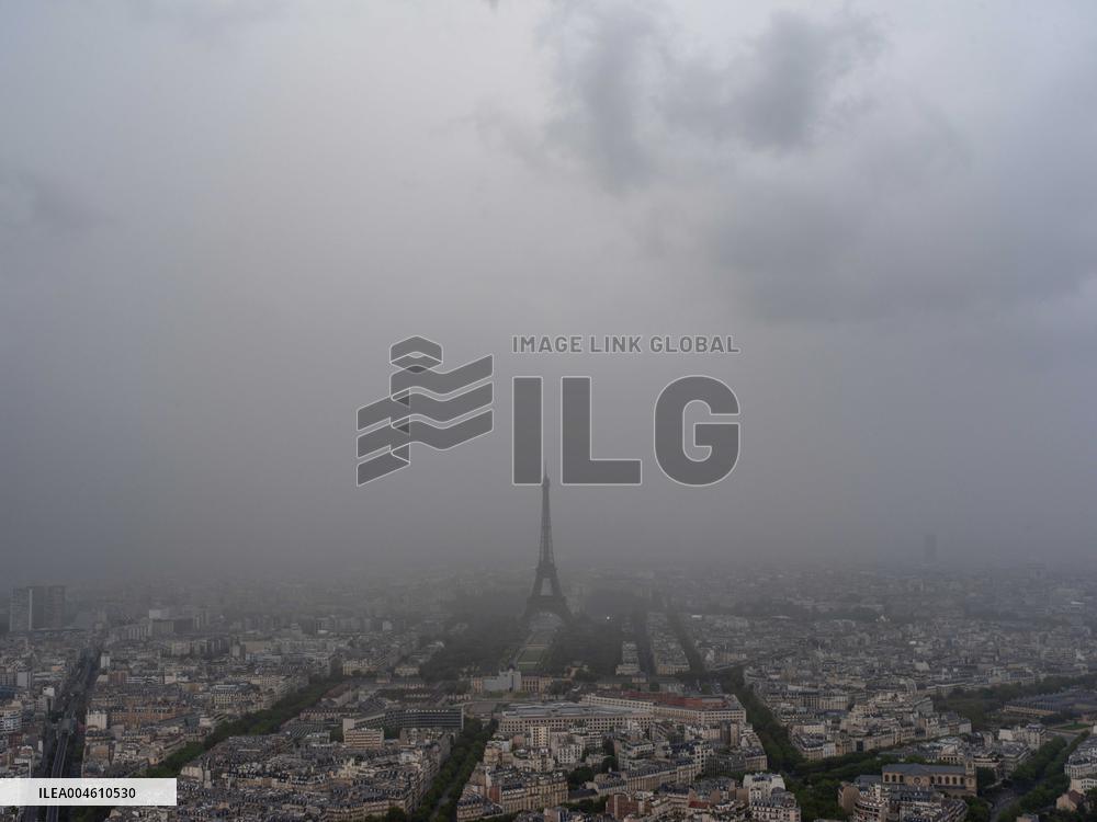 Stormy Weather in Summer  - Paris