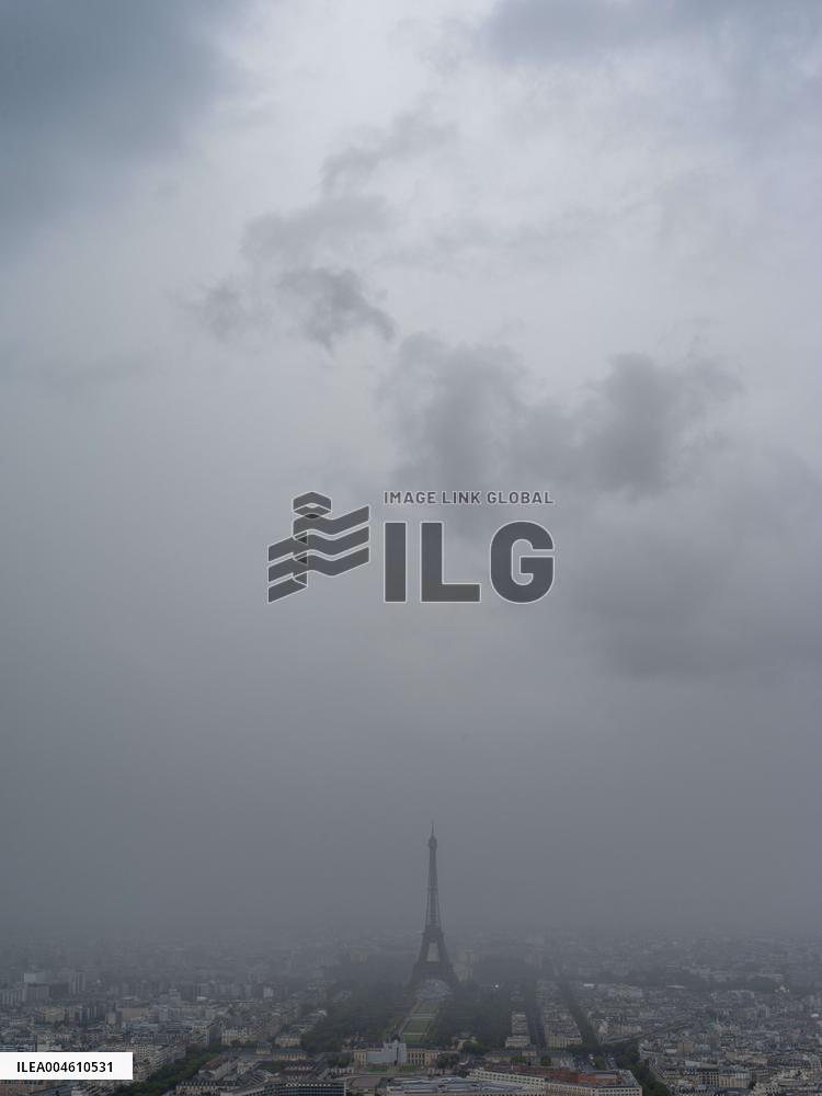 Stormy Weather in Summer  - Paris