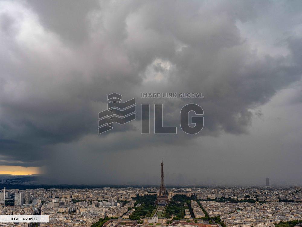 Stormy Weather in Summer  - Paris