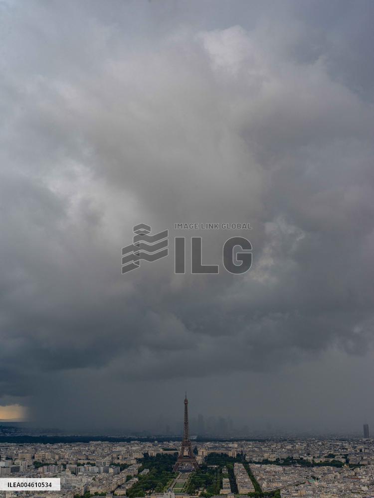 Stormy Weather in Summer  - Paris