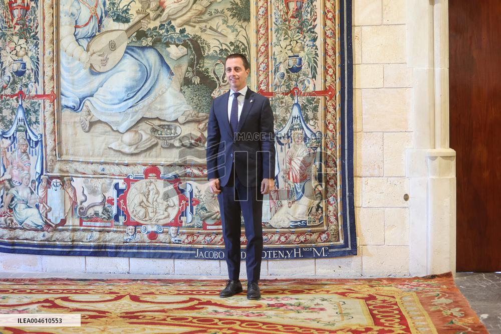 King Felipe VI Receives in Audience - Mallorca