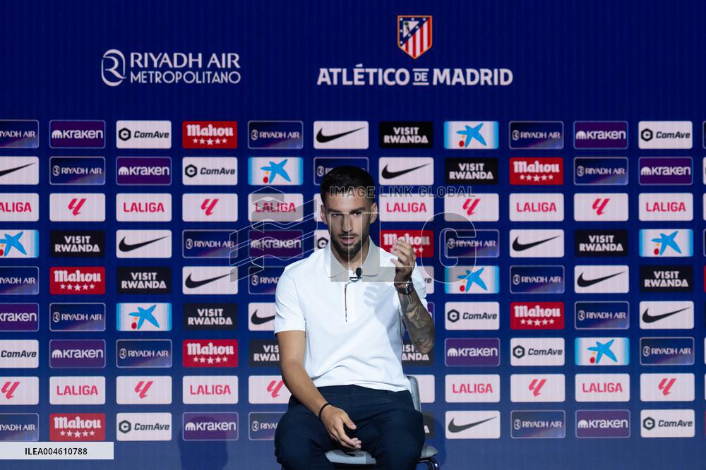 Atletico de Madrid's new player Alex Baena - Madrid