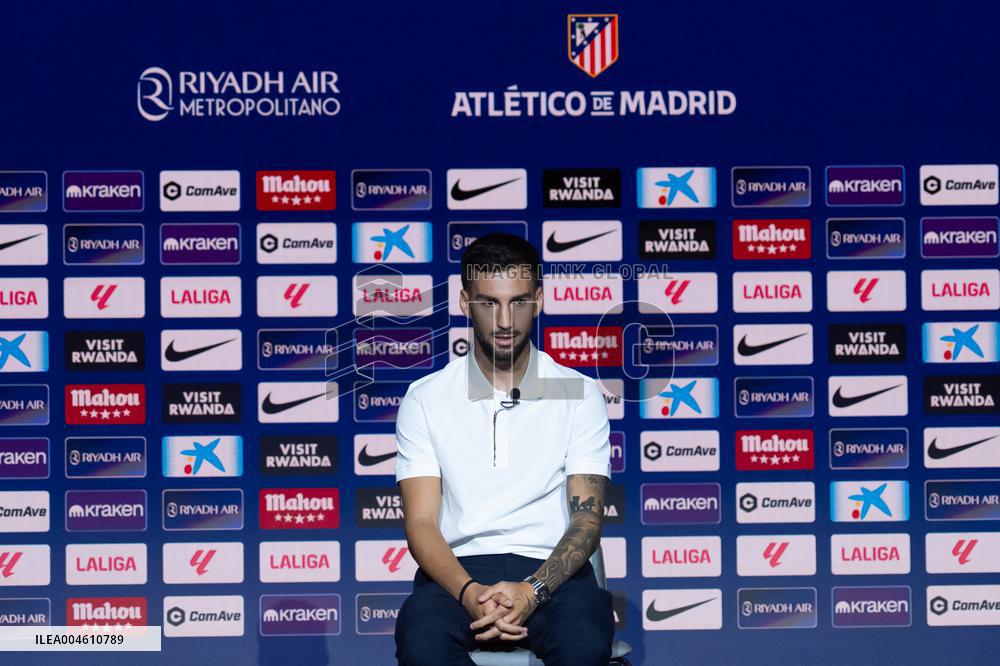 Atletico de Madrid's new player Alex Baena - Madrid