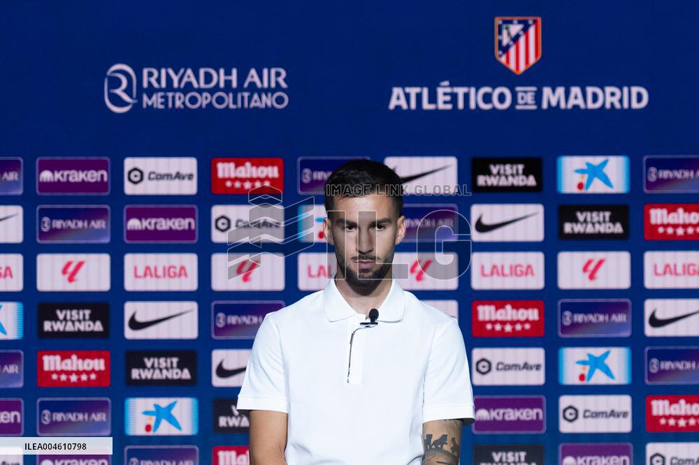Atletico de Madrid's new player Alex Baena - Madrid