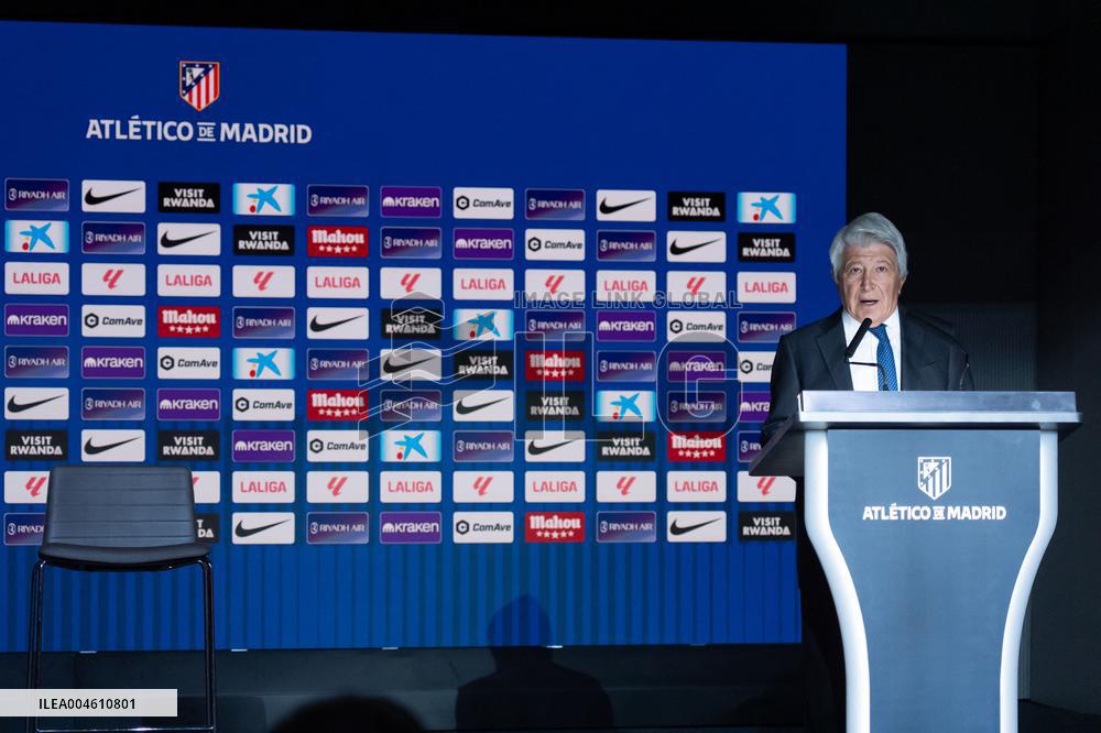 Atletico de Madrid's new player Alex Baena - Madrid