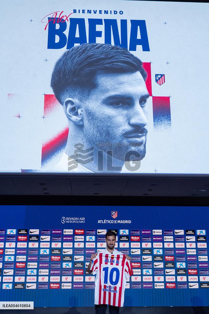 Atletico de Madrid's new player Alex Baena - Madrid