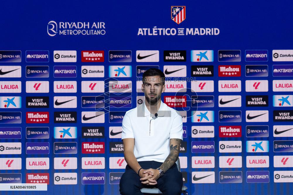 Atletico de Madrid's new player Alex Baena - Madrid