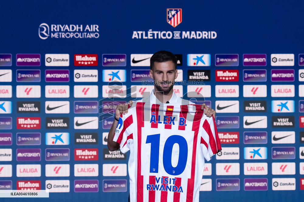 Atletico de Madrid's new player Alex Baena - Madrid