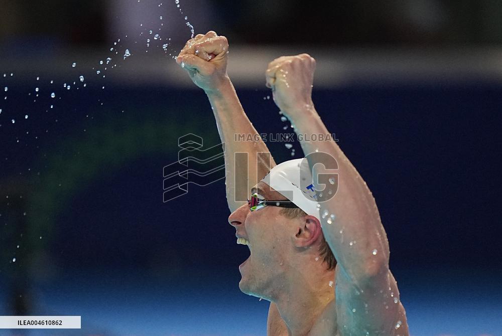 Maxime Grousset Wins Gold at World Aquatics Championships - Singapore