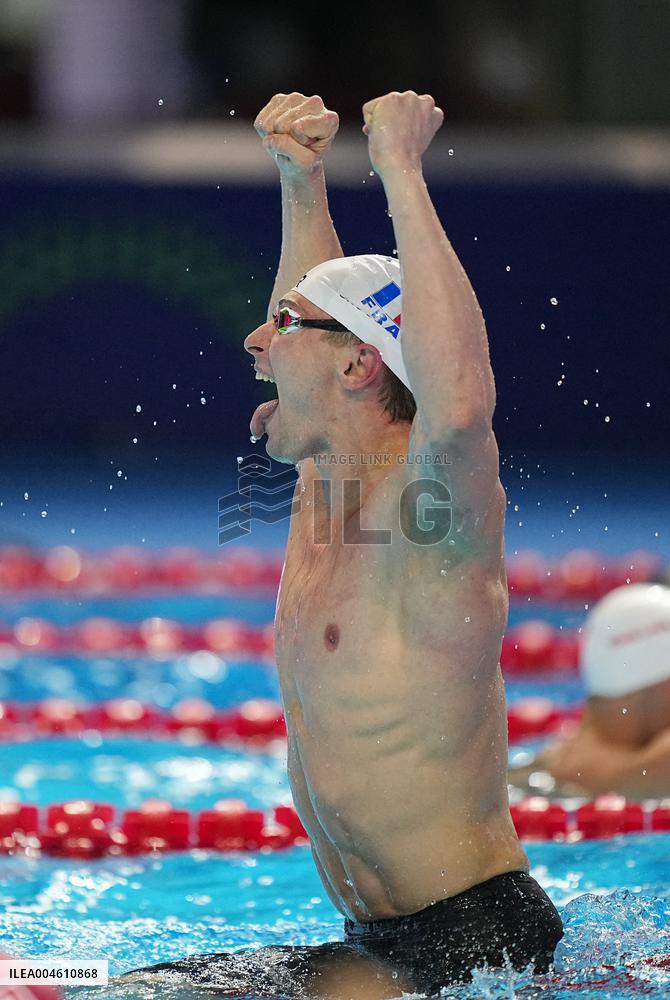 Maxime Grousset Wins Gold at World Aquatics Championships - Singapore