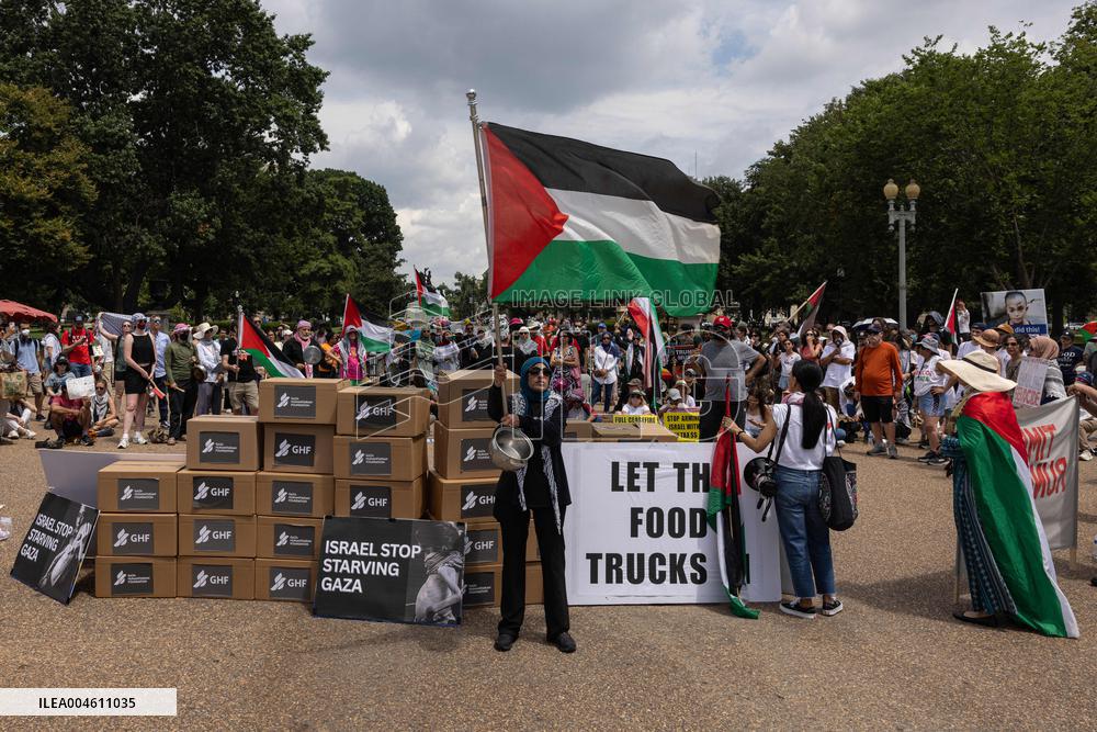 Rally To End The Blockade Of The Gaza - DC