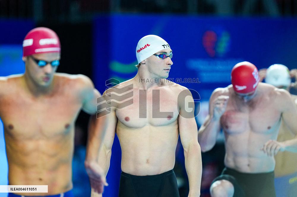 Maxime Grousset Wins Gold at World Aquatics Championships - Singapore