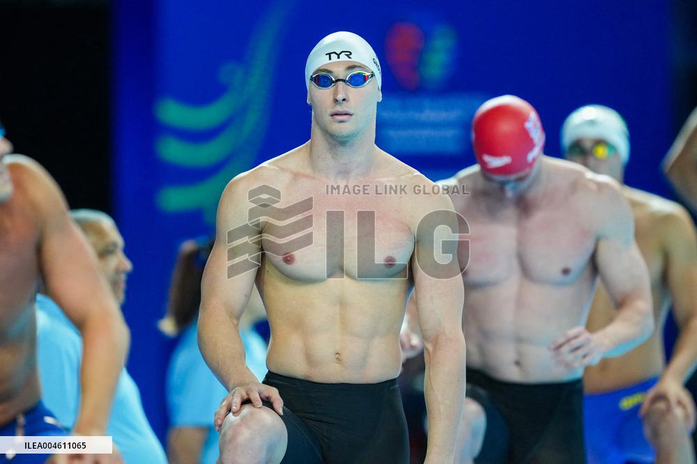Maxime Grousset Wins Gold at World Aquatics Championships - Singapore