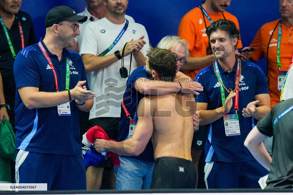 Maxime Grousset Wins Gold at World Aquatics Championships - Singapore