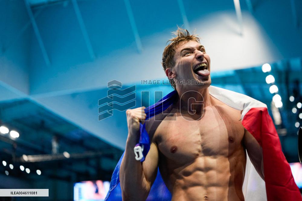 Maxime Grousset Wins Gold at World Aquatics Championships - Singapore