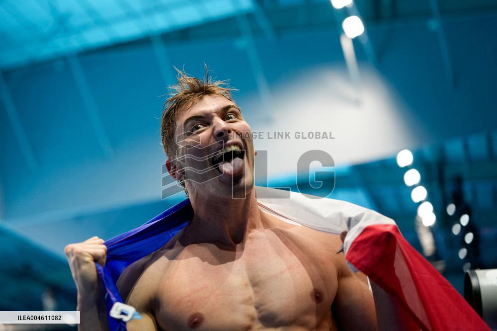 Maxime Grousset Wins Gold at World Aquatics Championships - Singapore