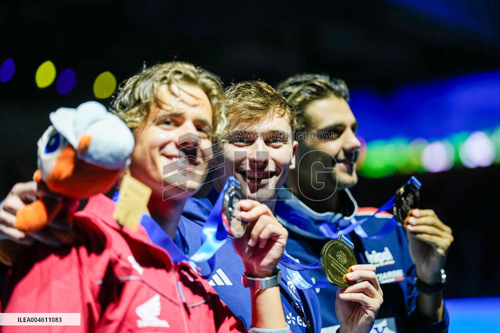 Maxime Grousset Wins Gold at World Aquatics Championships - Singapore