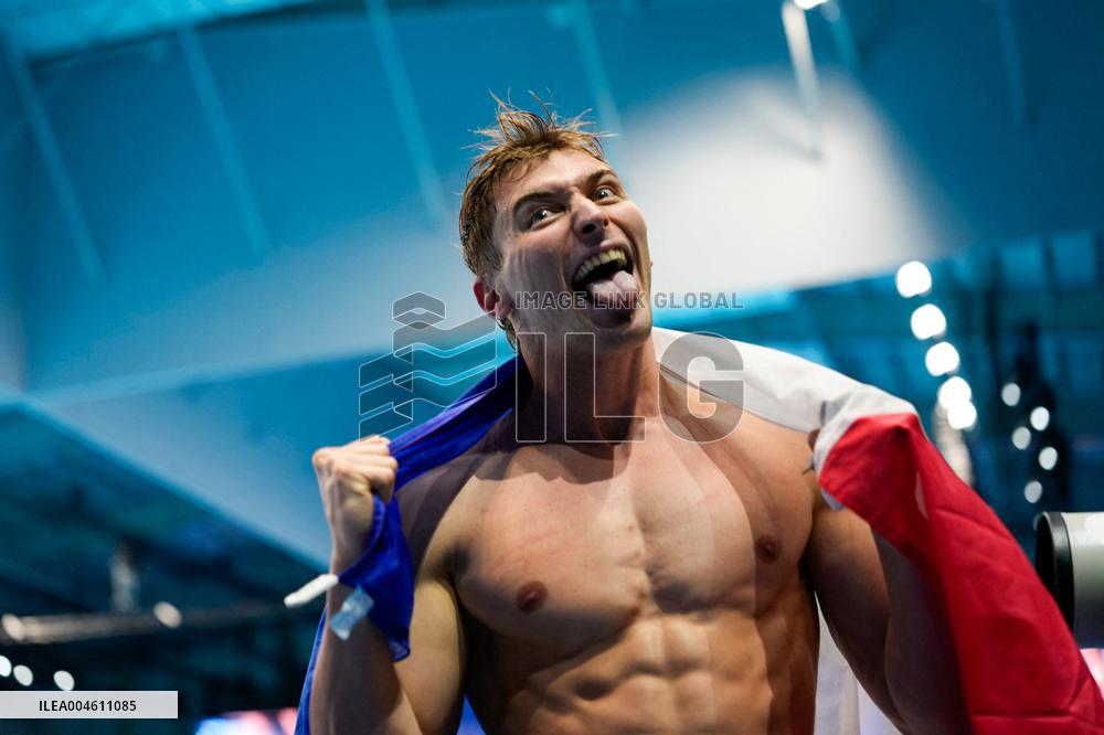 Maxime Grousset Wins Gold at World Aquatics Championships - Singapore