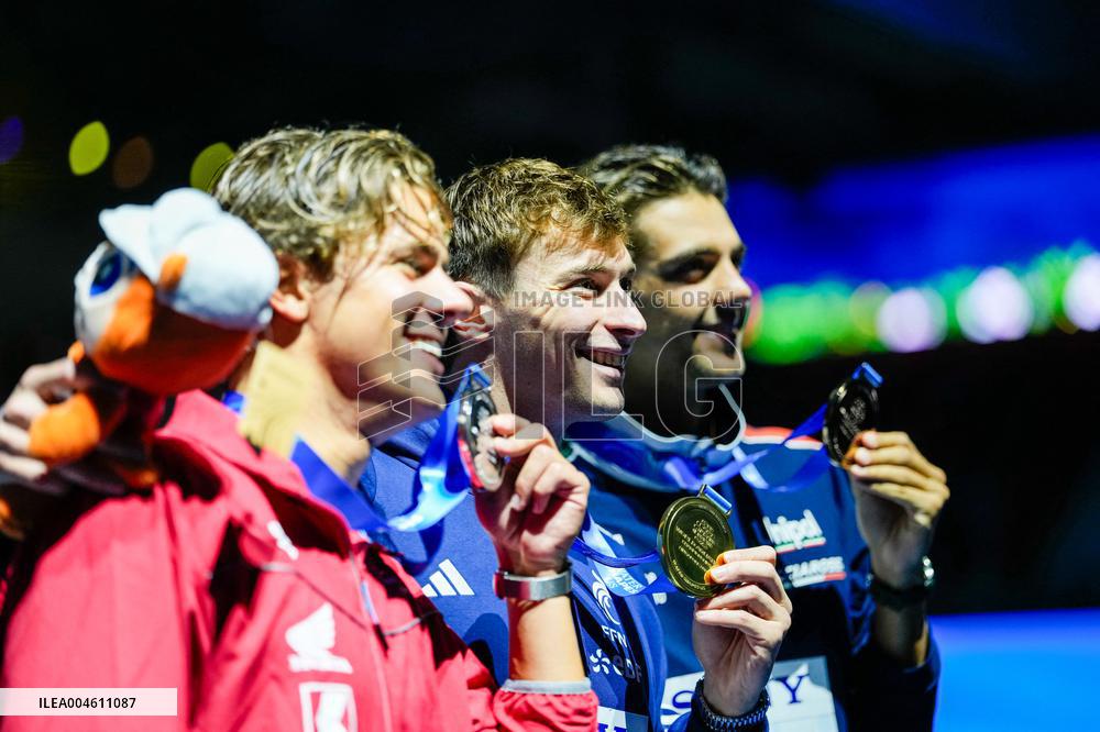Maxime Grousset Wins Gold at World Aquatics Championships - Singapore