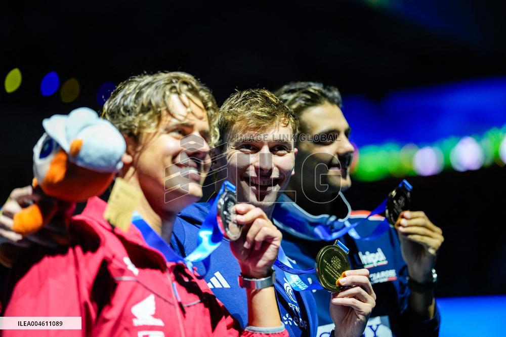 Maxime Grousset Wins Gold at World Aquatics Championships - Singapore