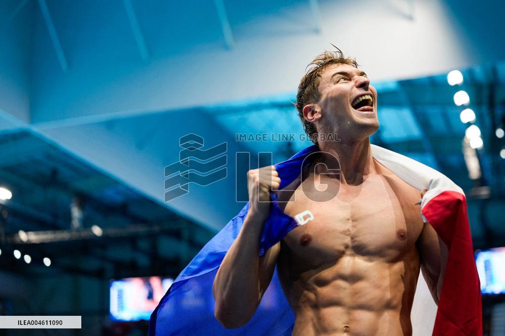 Maxime Grousset Wins Gold at World Aquatics Championships - Singapore