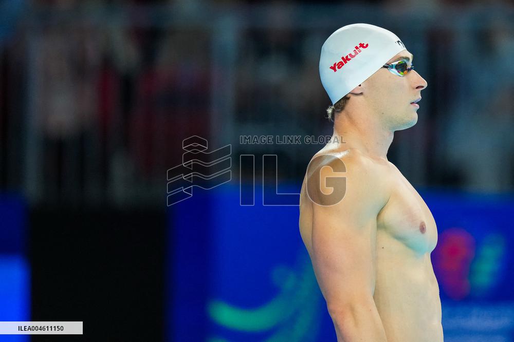 Maxime Grousset Wins Gold at World Aquatics Championships - Singapore