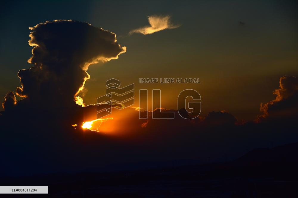 Sunset View in Zaozhuang