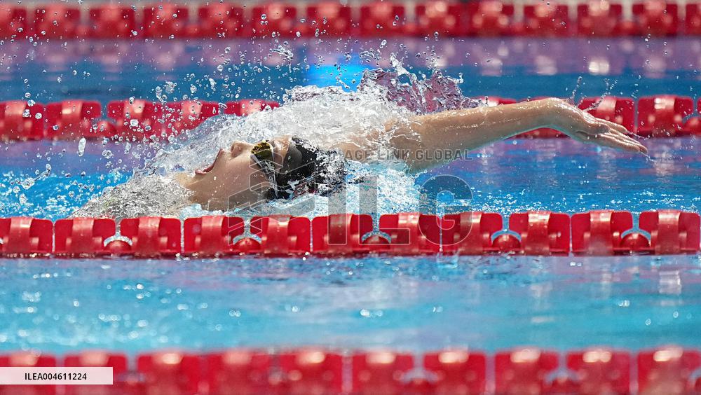 Yu Zidi At Singapore World Aquatics Championships