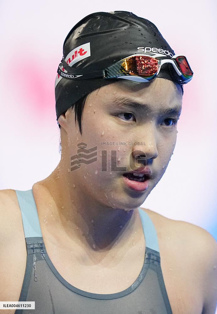 Yu Zidi At Singapore World Aquatics Championships