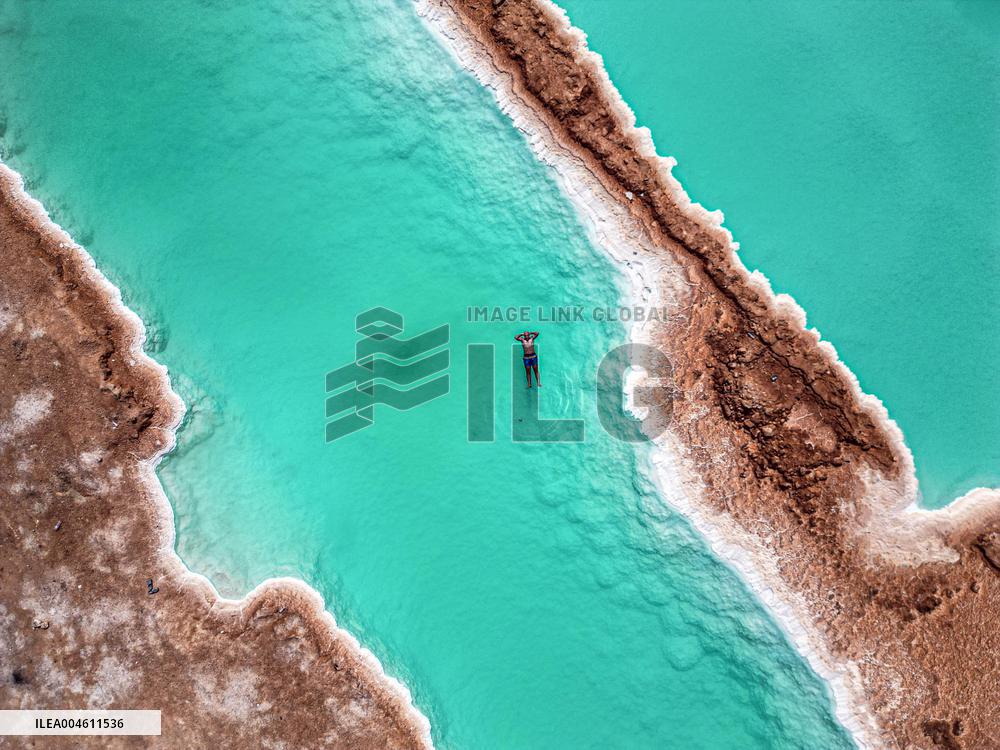 Siwa Oasis Salt Lake - Egypte