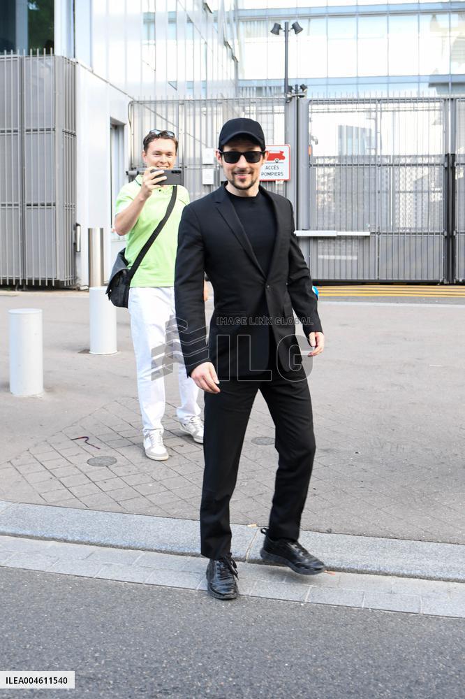 Telegram CEO Pavel Durov Leaves the Paris Criminal Court  - France