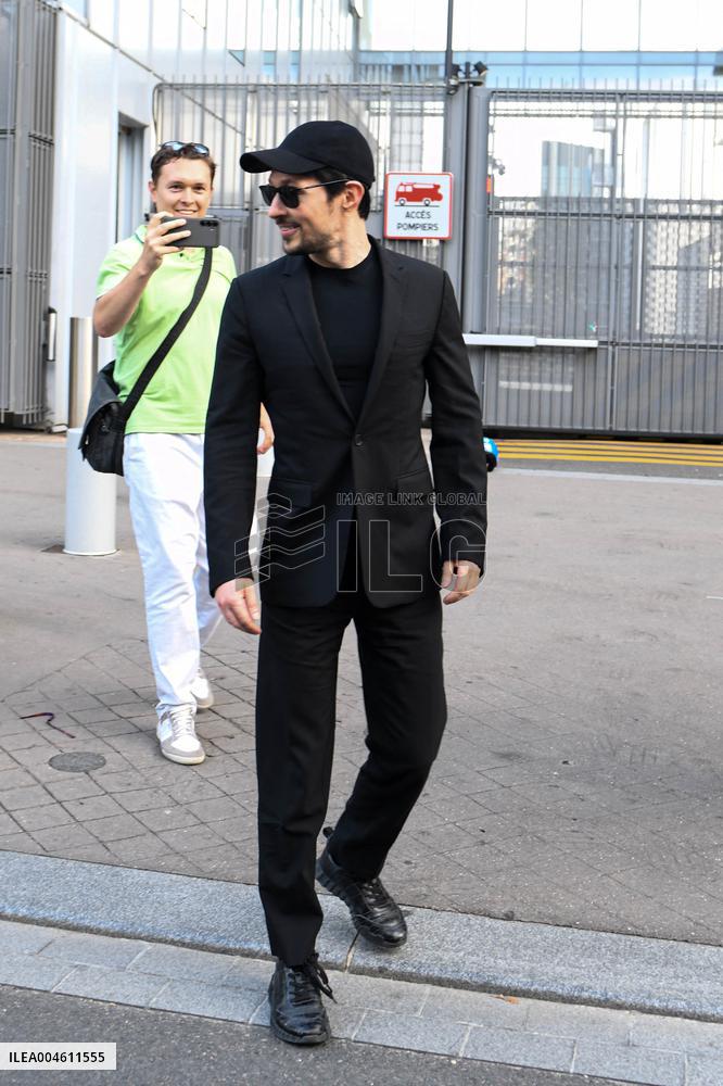 Telegram CEO Pavel Durov Leaves the Paris Criminal Court  - France