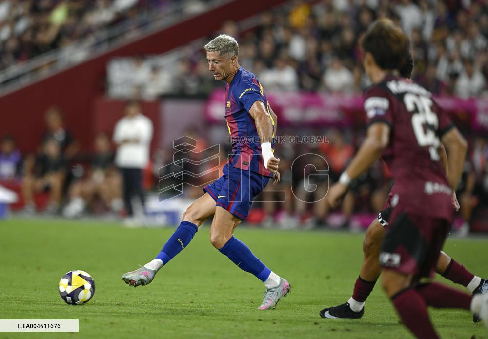 Football: Barcelona vs. Kobe