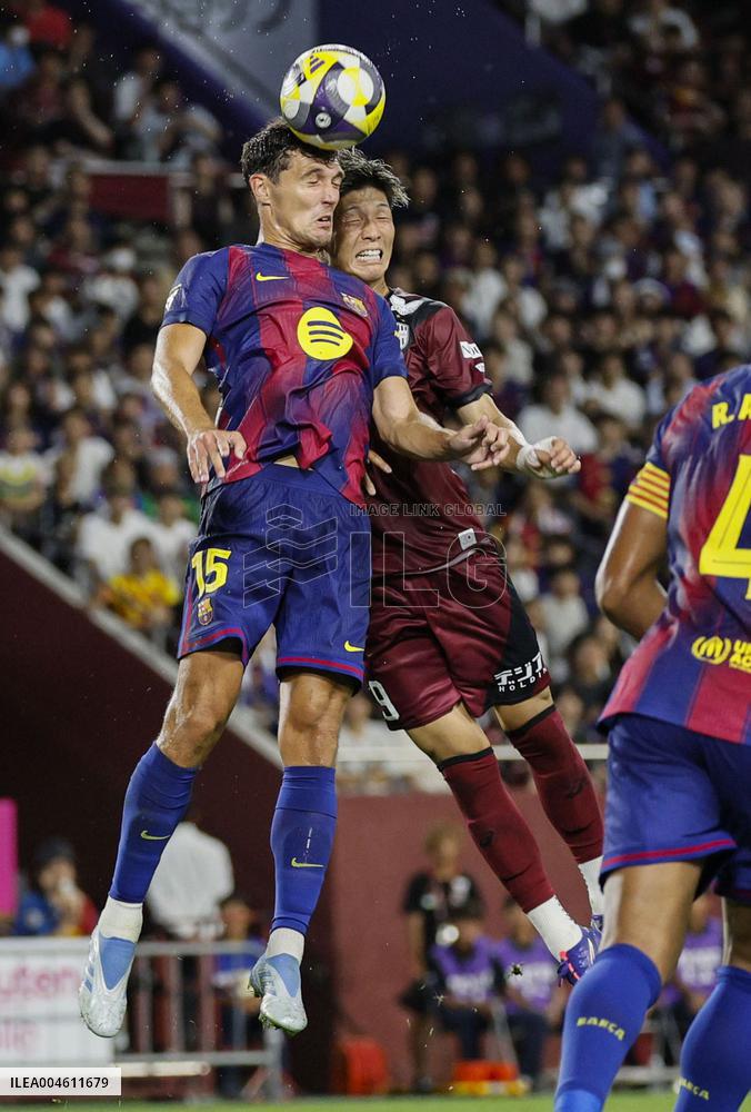 Football: Barcelona vs. Kobe