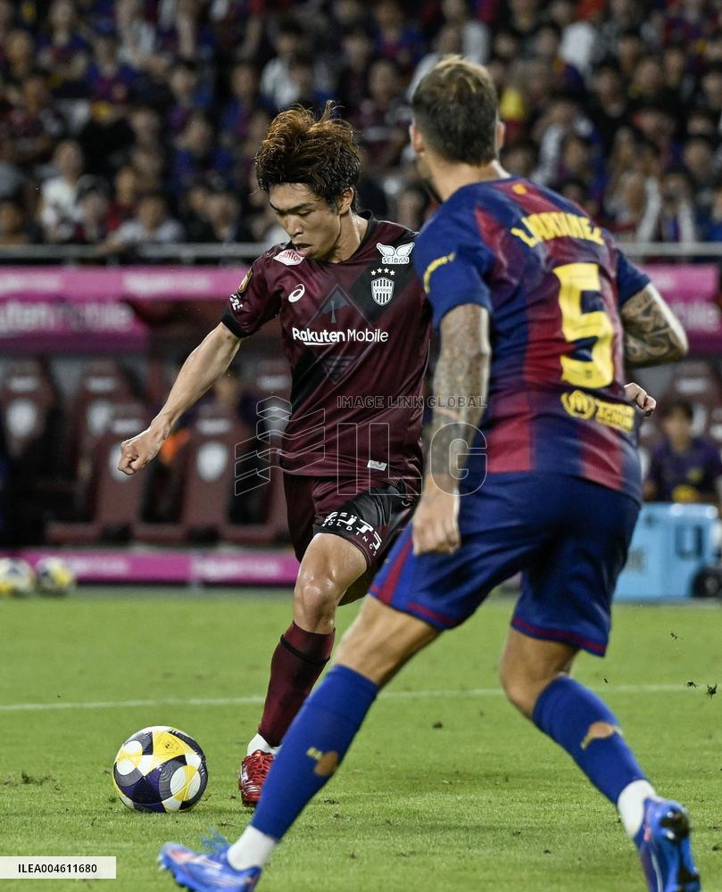 Football: Barcelona vs. Kobe