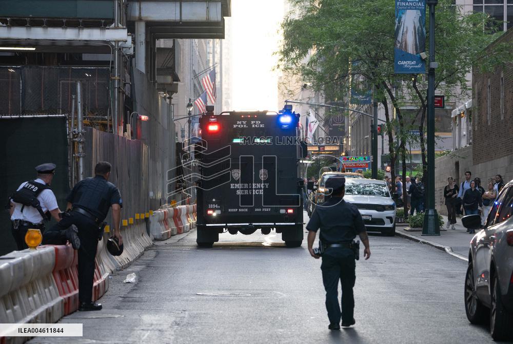 Park Avenue Skyscraper Shooting - NYC